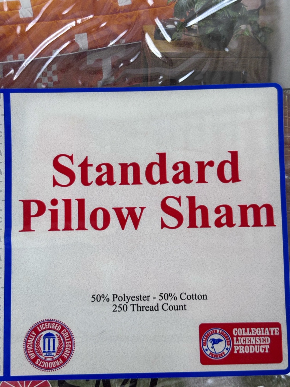 Tennessee Volunteers Standard Pillow Sham Collegiate Themed College Fan Vintage - Picture 2 of 3
